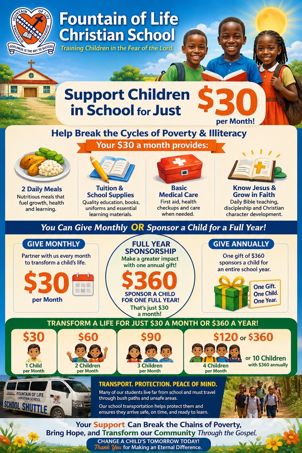 FOLCS Sponsorship Flyer